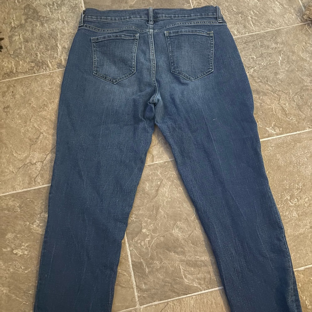 Old Navy Dark Blue Straight Leg Jeans
